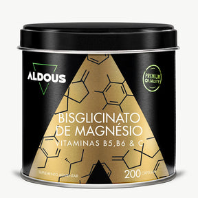 Bisglicinato de Magnésio com Vitamina B5, B6 e C