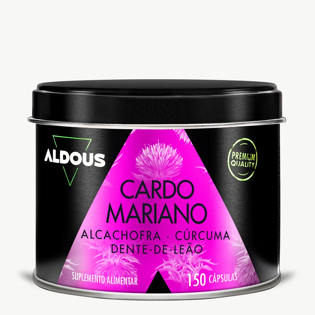 Cardo Mariano com Alcachofra, Cúrcuma, Dente-de-leão e Desmodium