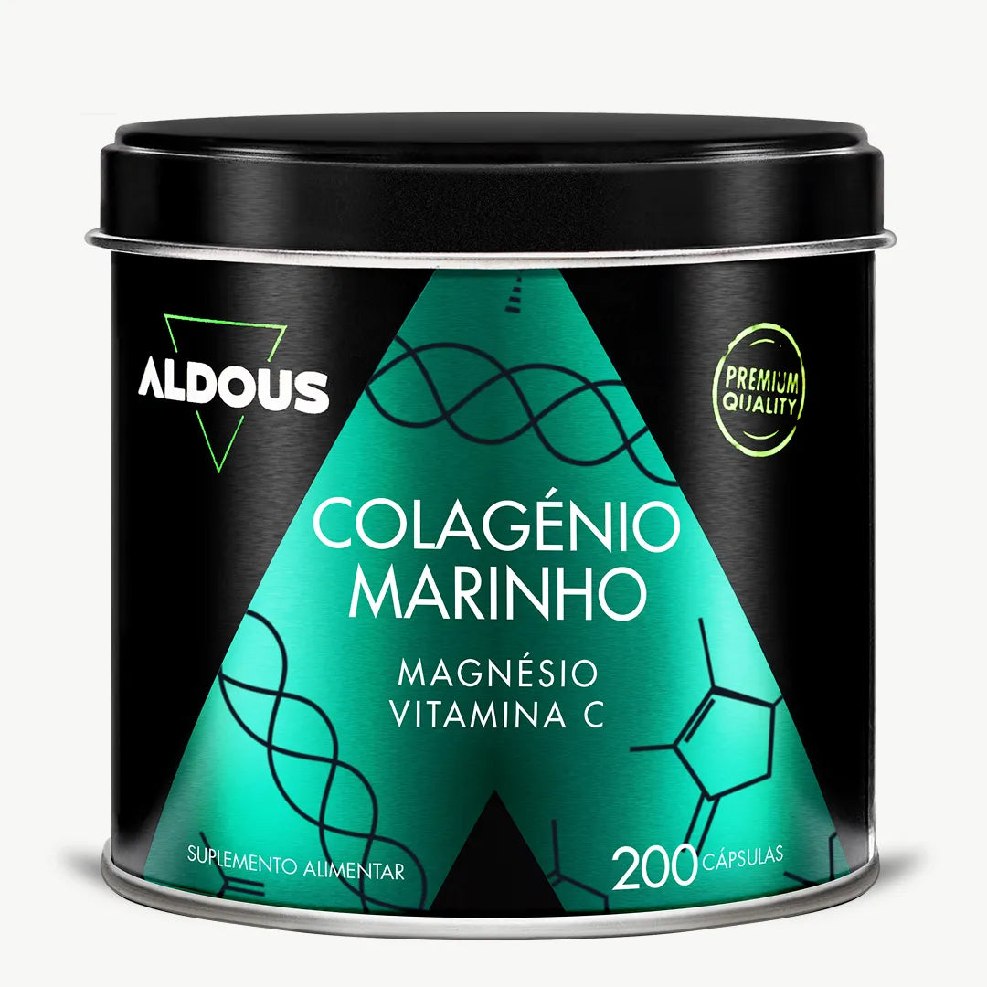 Colagénio Marinho Hidrolisado com Magnésio e Vitamina C