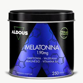 Melatonina com Magnésio, Griffonia, Valeriana e Vitamina B6