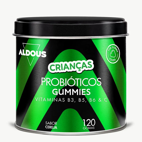 Probióticos com Vitaminas para crianças em gomas