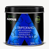 Triptofano com Melatonina, Magnésio, Espirulina e Vitaminas