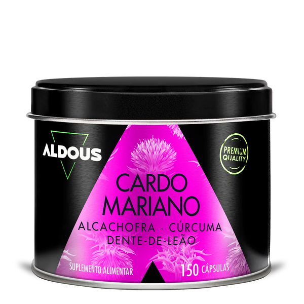 Cardo Mariano com Alcachofra, Cúrcuma, Dente-de-leão e Desmodium
