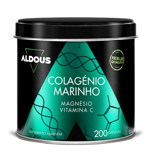 Colagénio Marinho Hidrolisado com Magnésio e Vitamina C