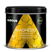 Citrato de magnésio com vitamina C, B5 e B6