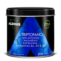 Triptofano com Melatonina, Magnésio, Espirulina e Vitaminas