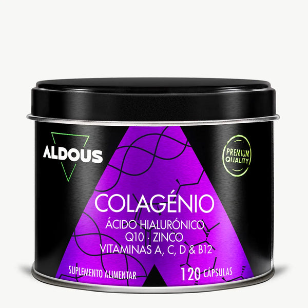 Colagénio Hidrolisado com Ácido Hialurónico, Coenzima Q10, Zinco e Vitaminas