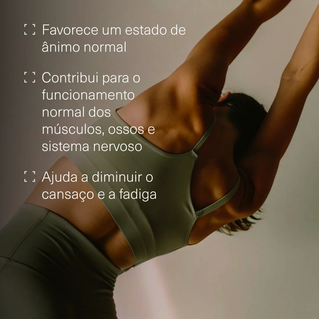 Bisglicinato de Magnésio com Vitamina B5, B6 e C