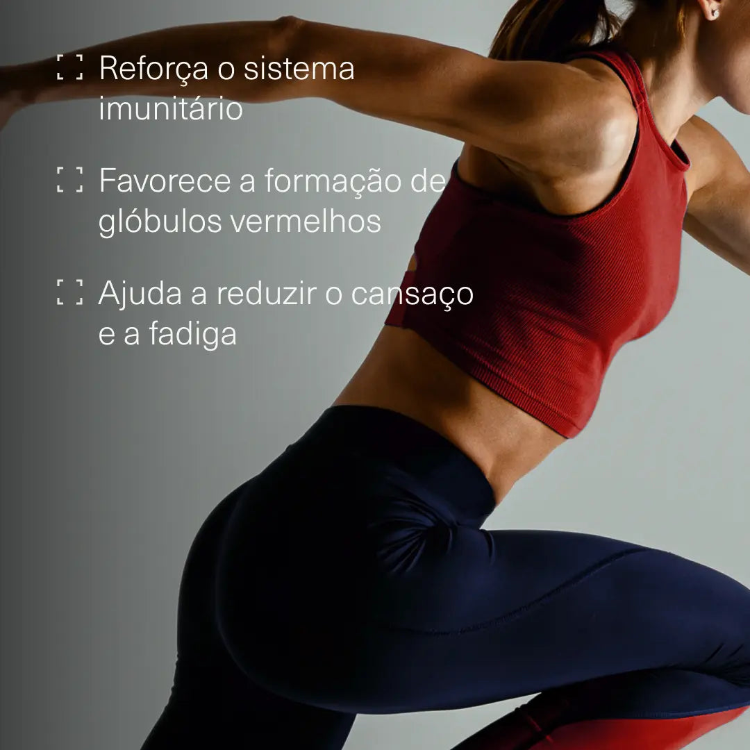 Ferro com Vitamina C, Ácido Fólico e B12