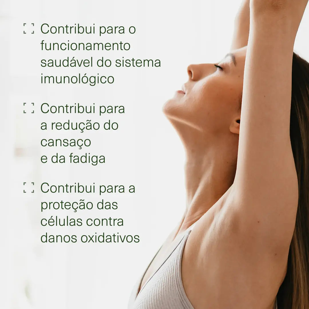 Vitamina C com Zinco e Coenzima Q10