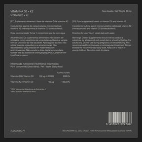 Vitamina D3 + K2