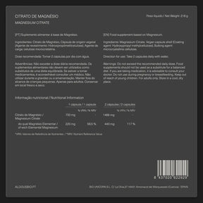 Citrato de Magnésio Puro