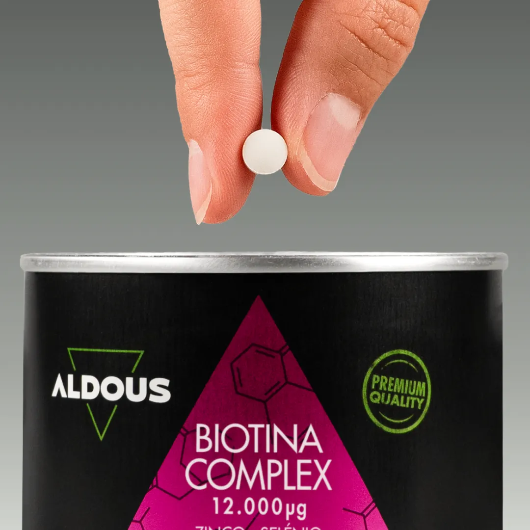 Biotina com Zinco, Selénio, Vitamina D3 e Vitamina E