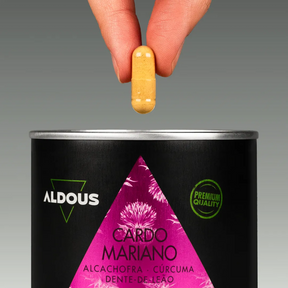 Cardo Mariano com Alcachofra, Cúrcuma, Dente-de-leão e Desmodium