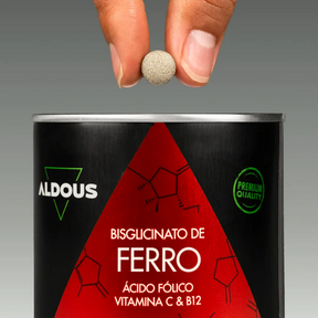 Ferro com Vitamina C, Ácido Fólico e B12