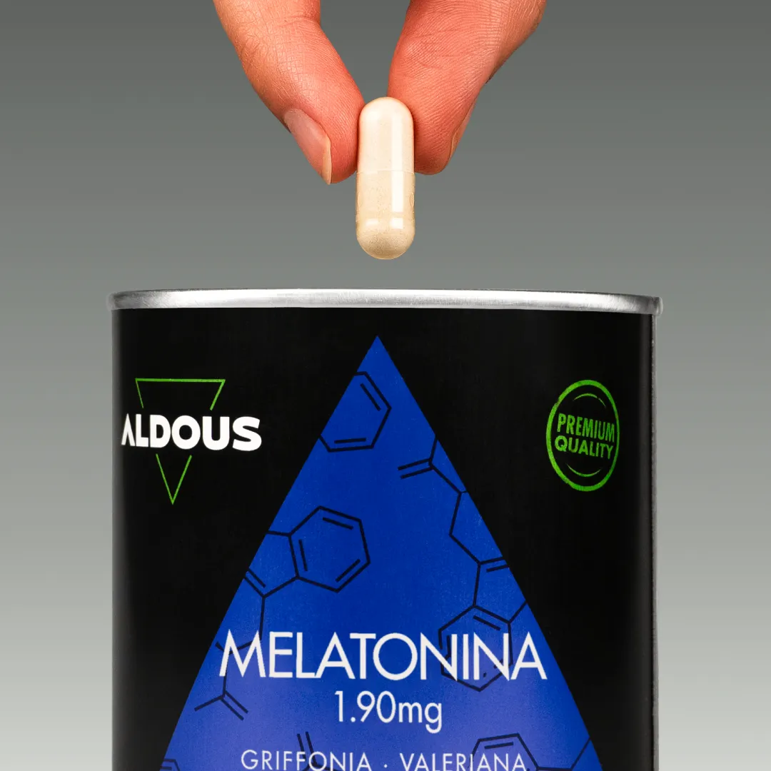 Melatonina com Magnésio, Griffonia, Valeriana e Vitamina B6