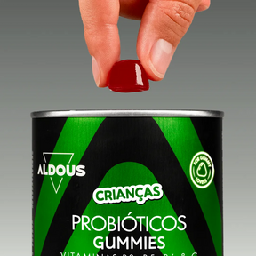 Probióticos com Vitaminas para crianças em gomas