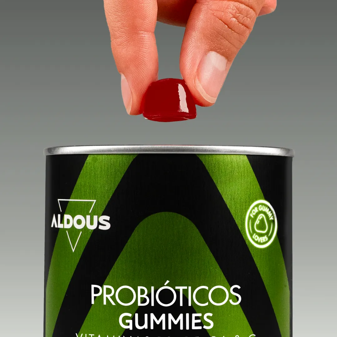 Probióticos com Vitaminas em gomas