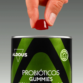 Probióticos com Vitaminas em gomas