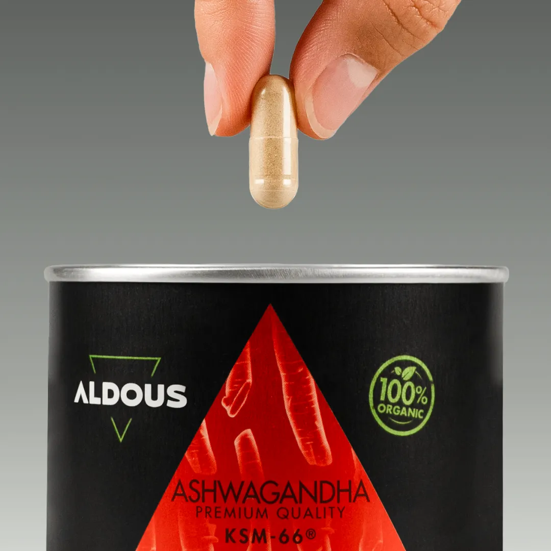 Extrato de raiz de Ashwagandha Orgânico KSM-66 ®