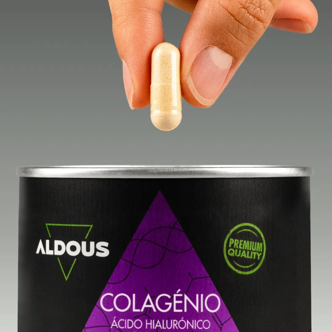 Colagénio Hidrolisado com Ácido Hialurónico, Coenzima Q10, Zinco e Vitaminas