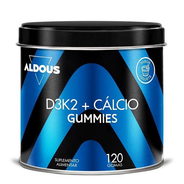 Vitamina D3K2 + Cálcio em gomas