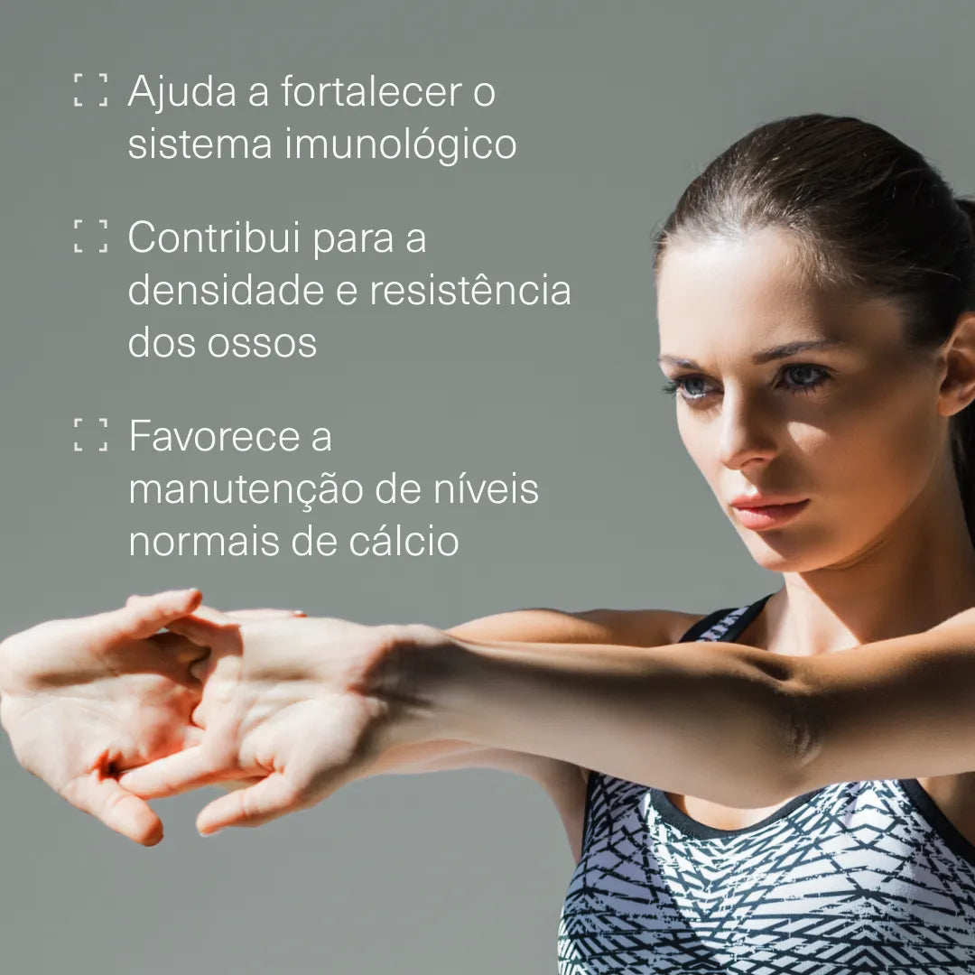 Vitamina D3K2 + Cálcio em gomas