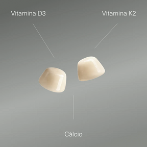 Vitamina D3K2 + Cálcio em gomas