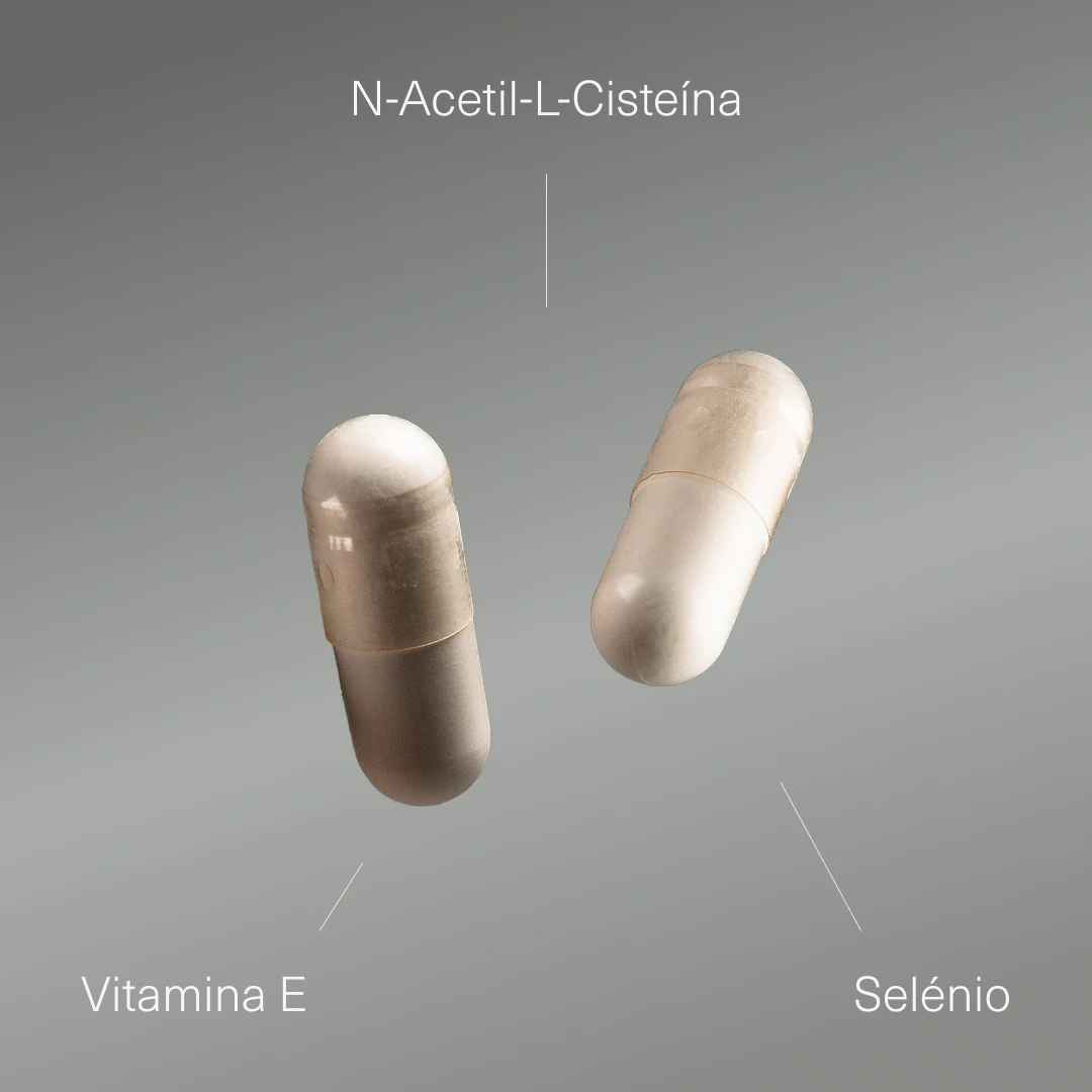 NAC com Selénio e Vitamina E