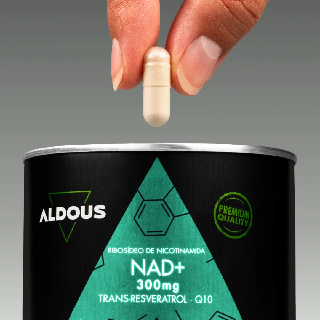 NAD+ com Resveratrol e Coenzima Q10