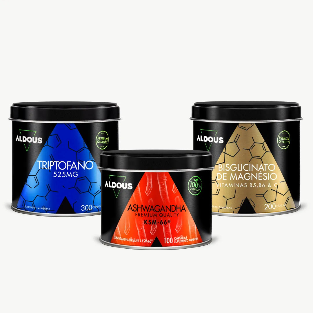 Pack Stress, Ansiedade e Estado de Ânimo