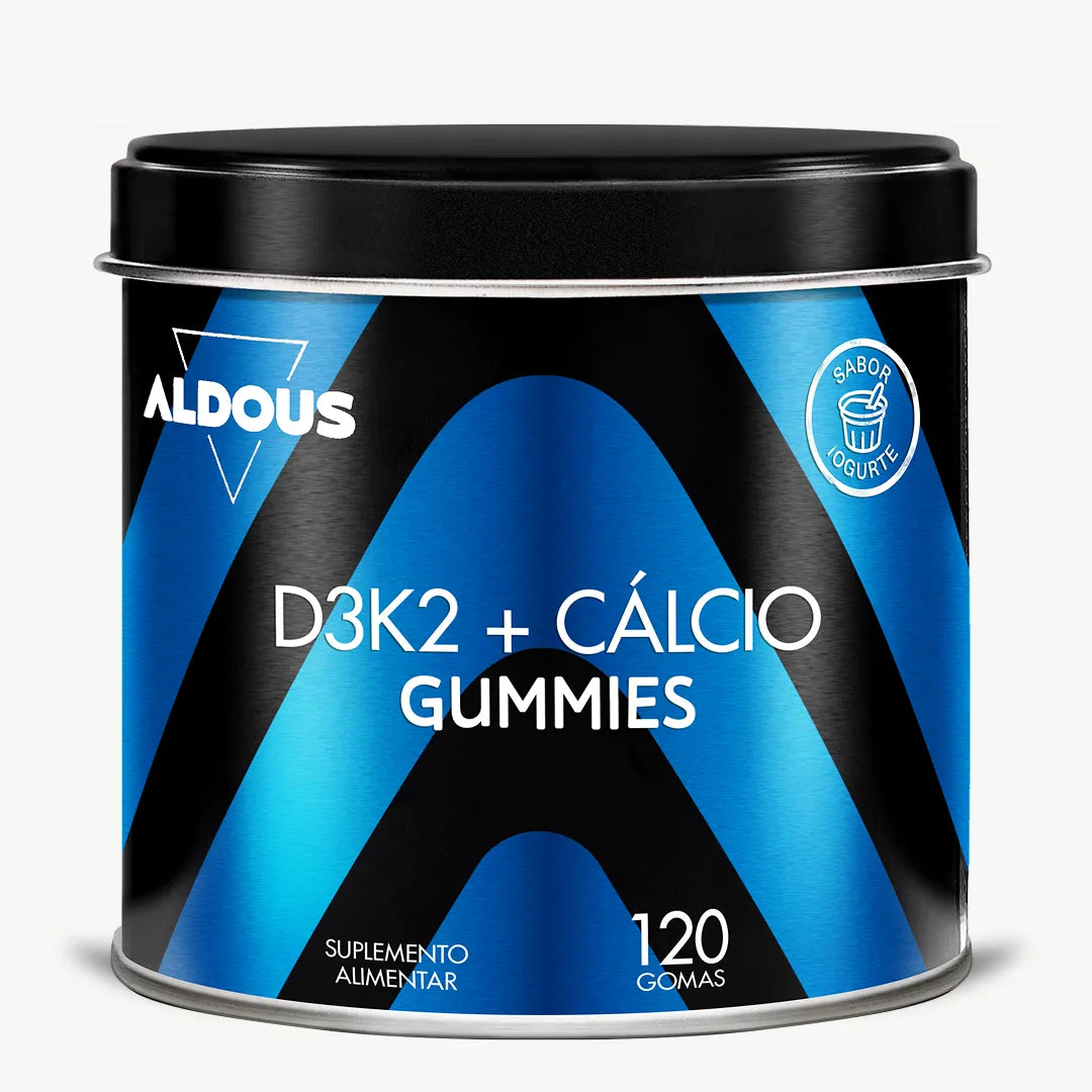 Vitamina D3K2 + Cálcio em gomas