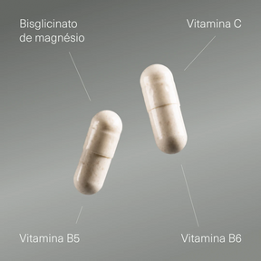 Bisglicinato de Magnésio com Vitamina B5, B6 e C