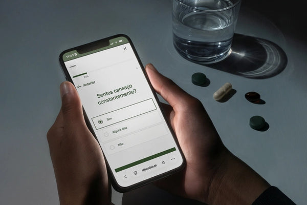 Imagem que mostra o ecrã de um telemóvel a fazer o teste da Aldous.